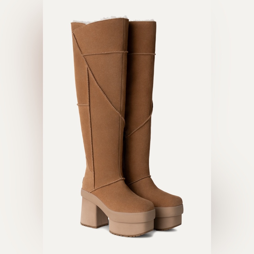 LIKE NEW— UGG New Heights Platform Xtra Boots- 7W